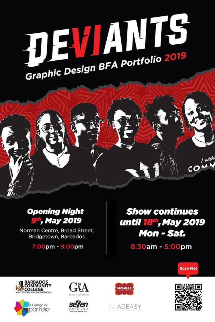 UPDATED Deviants BCC 2019 Graphic Design Portfolio Exhibition
